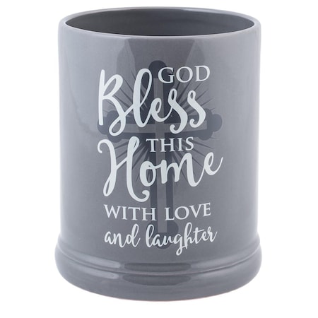 Dicksons God Bless this Home Candle Jar Warmer JW27GB